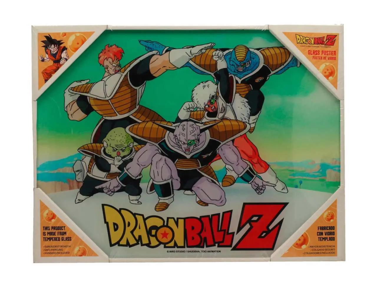 DRAGON BALL Z - Special Forces Glass Poste - Figurine